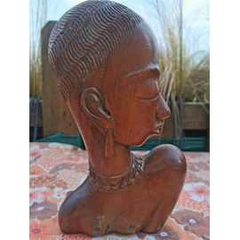 Sculpture en bois art deco style ou de Karl Hagenauer