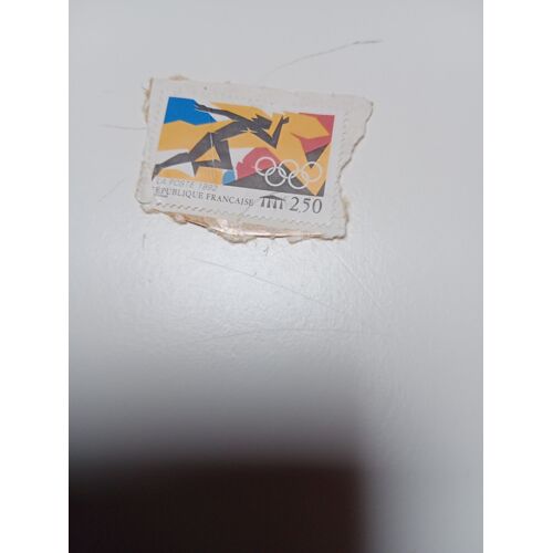 Timbre Français Oblitéré 2,50 Yvert N°2745 Jeux Olympique De Barcelone De 1992