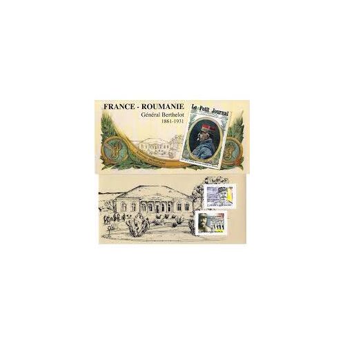 Henri Berthelot Général Français : Portraits Émission Commune France/Roumanie Bloc Souvenir N° 150 Année 2018 N° 5288 5289 Yvert Et Tellier Luxe