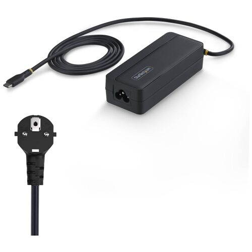 StarTech.com Chargeur USB-C pour Ordinateur Portable de 140W avec Câble USB-C Intégré de 1,2m, Adaptateur Secteur GaN pour MacBook M3/M4/M5 Pro/Max, Dell Pro/Plus/Premium