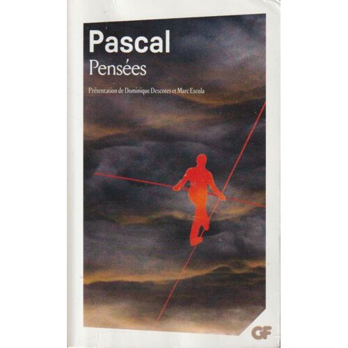 Pensées - Pascal (G F, Flammarion, 2024)