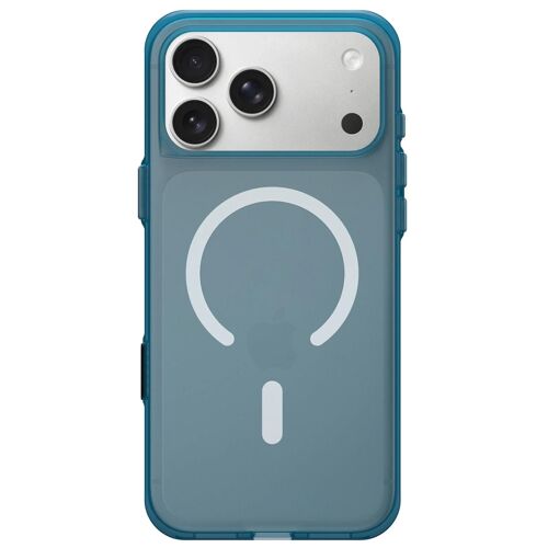 RhinoShield Clear - Coque de protection pour téléphone portable - anti-jaunissement - compatibilité avec MagSafe - aimant au néodyme, composé de polyester, élastomère thermoplastique (TPE) - bleu nocturne - pour Apple iPhone 17 Pro Max