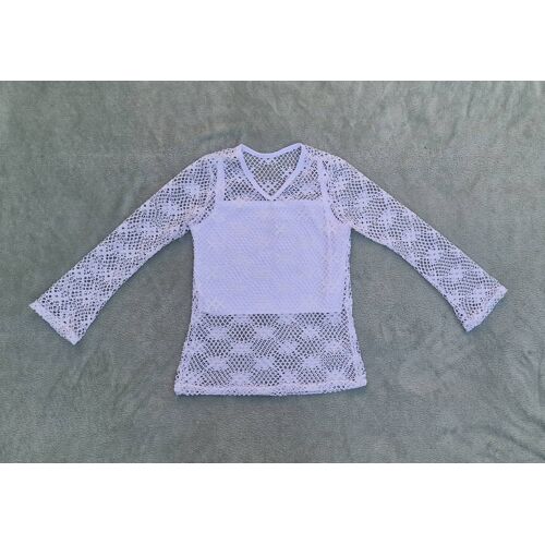 Débardeur Blanc Diana Vintage 90'S 10 Ans, Très Bon État