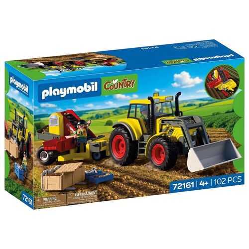 Playmobil Country 72161 - Tracteur équipé d'une arracheuse de pommes de terre