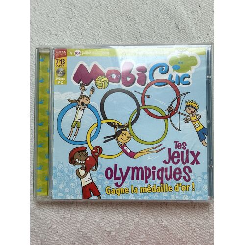 Mobiclic 104 - Juillet Août 2008 - Tes Jeux Olympiques , Gagne Ta Médaille -Cd-Rom ( Mac / Pc ) 7/13 Ans