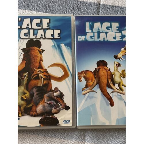 Dvd L’Âge De Glace 1 Et 2