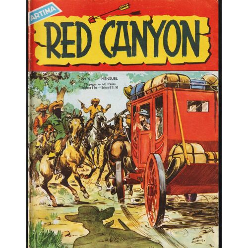 Red Canyon N° 51 - Artima - 1958
