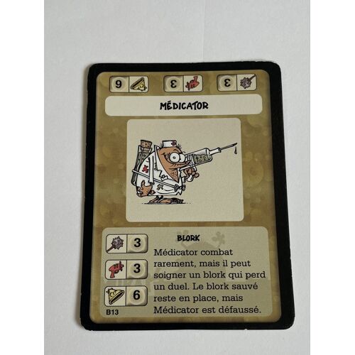 Kid Paddle : Blocks Attacks - Carte À Collectionner Et À Jouer - Carte Blocks : B13 Médicator