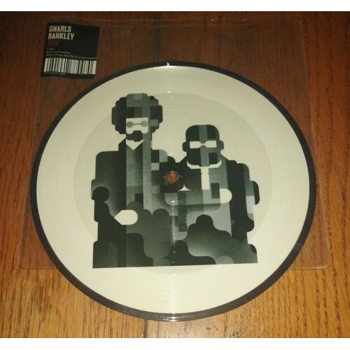 Disque 45t 7" Vinyle Picture Disc Gnarls Barkley " Run " 3 Titres 2008 ,Made In Uk ,Warner Bros
