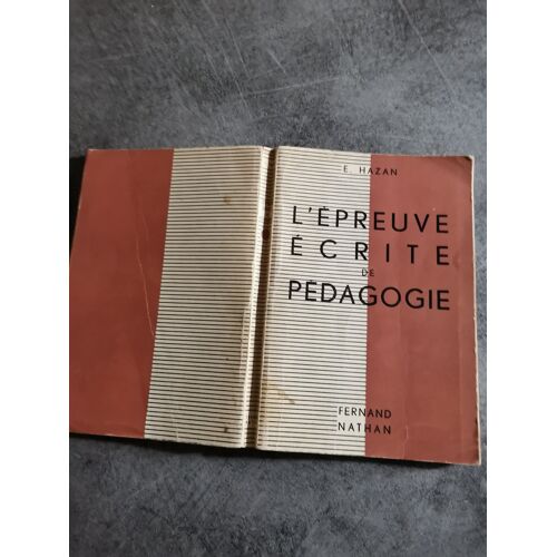 L'Epreuve Ecrite De Pedagogie - 1955