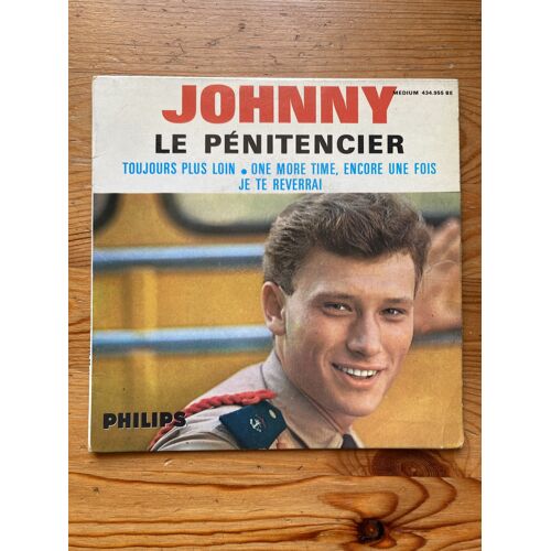 Johnny Hallyday "Le Pénitencier" - Vinyl 45t Ep (Bon Etat)