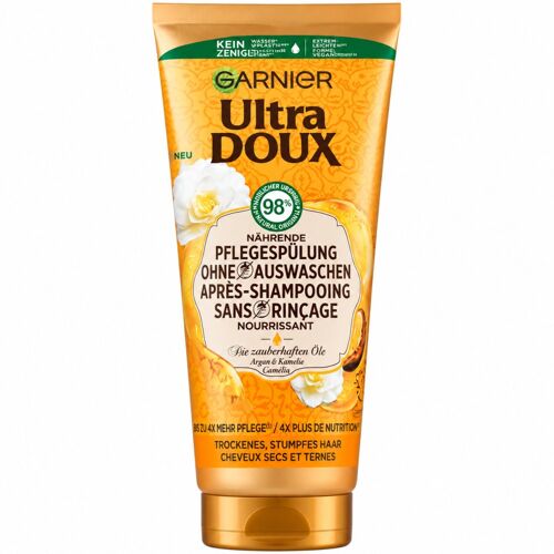 Garnier - Après-Shampoing Sans Rinçage Ultra Doux - Huile D'argan & Camélia - 