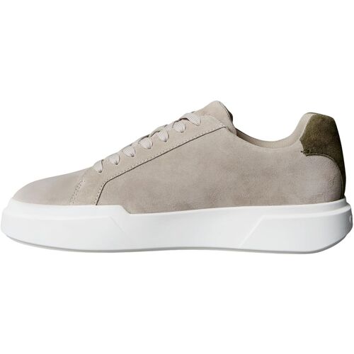 Baskets Basses En Cuir Suède Calvin Klein - Beige - 45