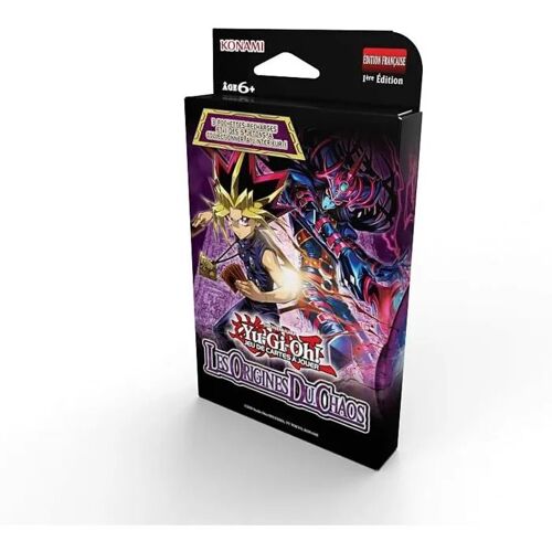 Booster Pack Tuck Box Yu-Gi-Oh! Les Origines Du Chaos Édition 1 Française Lot De 3