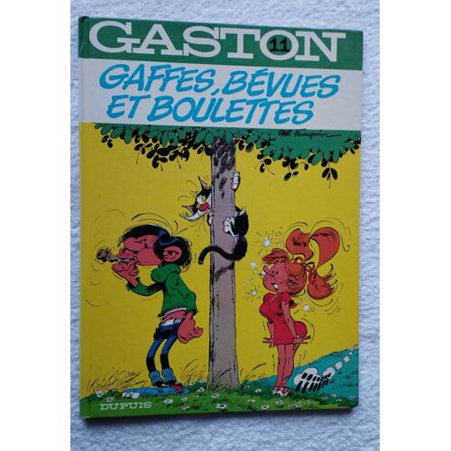 Bd Gaston Lagaffe N° 11 - Franquin - Dupuis 1991