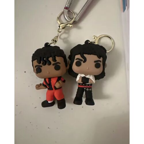 Lot De 4 Porte-Clef Michael Jackson