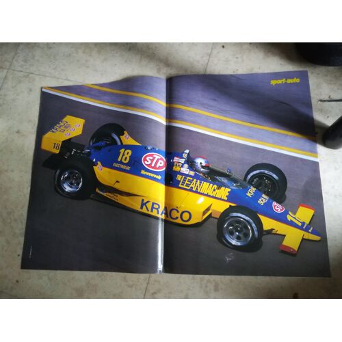 Poster Andretti March 86c 1986
