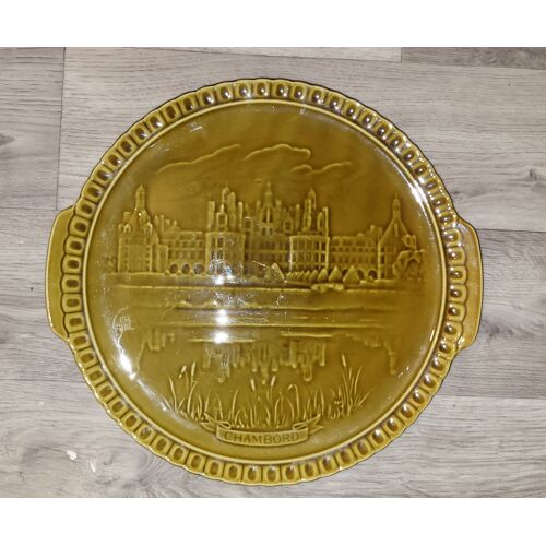 Gien Plat À Tarte Château De Chambord