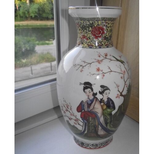 vase japonais ancien en céramique,