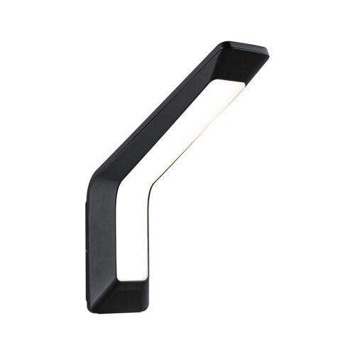 Applique D'extérieur Led Merano Détecteur De Mouvement Crépusculaire (Hf) Ip44 90x328 Mm 3000k 14w 950lm 230v Anthracite Aluminium