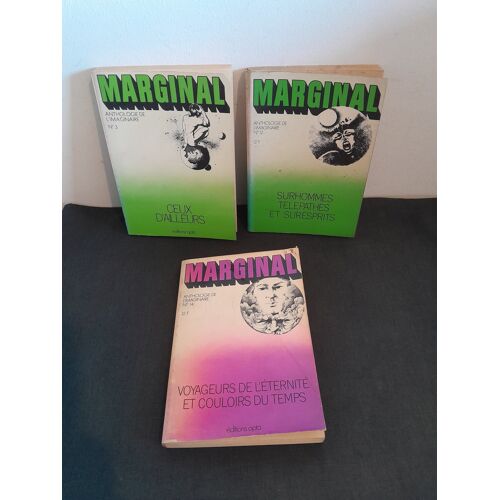 S-F Vintage: "Marginal" Anthologie De L'Imaginaire (Éditions Opta 70'S)