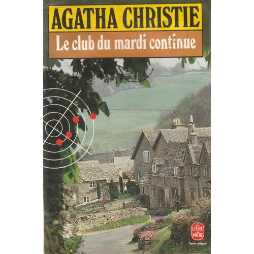 Agatha Christie Le Club Du Mardi Continue- Poche 6223 - 185 P.