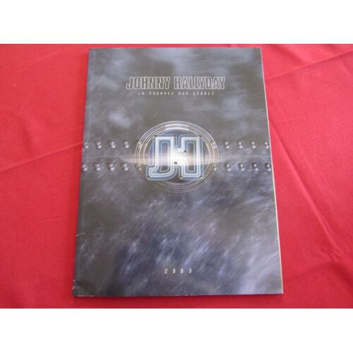 Programme Johnny Hallyday : La Tournée Des Stades 2003