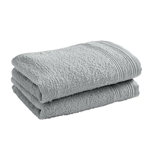 Lot De 2 Serviettes Invité "Spa" 30 X 50 Cm / 400 Gr/M² - "Spa" Perle - "Spa" Perle -