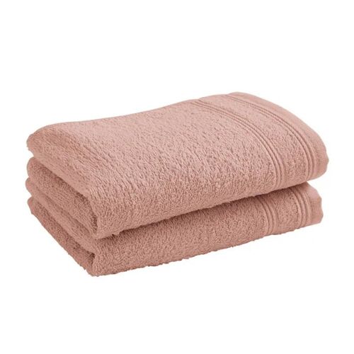 Lot De 2 Serviettes Invité "Spa" 30 X 50 Cm / 400 Gr/M² - "Spa" Blush - "Spa" Blush -
