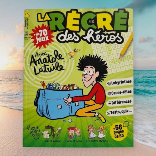 La Récré Des Héros N°20 – Magazine Jeunesse 31/03/2026 – Neuf