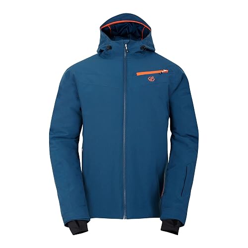 Dare 2b Veste De Ski Homme Eagle Ii Bleu Foncé Et Orange, Taille: S