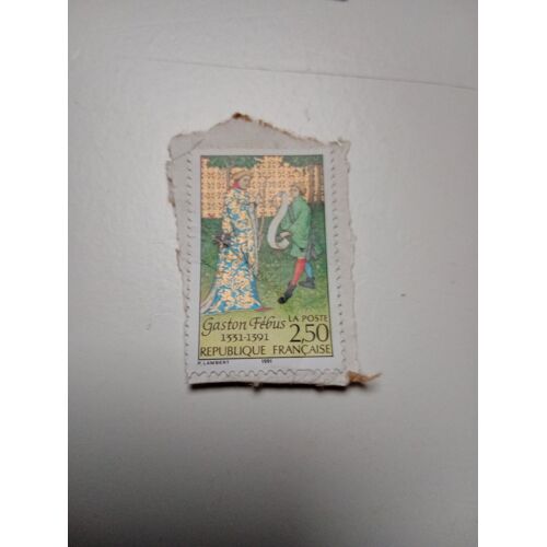 France Timbre 2,50 Oblitéré Yvert N° 2708 Gaston Febus 1331 1391 De 1991 +