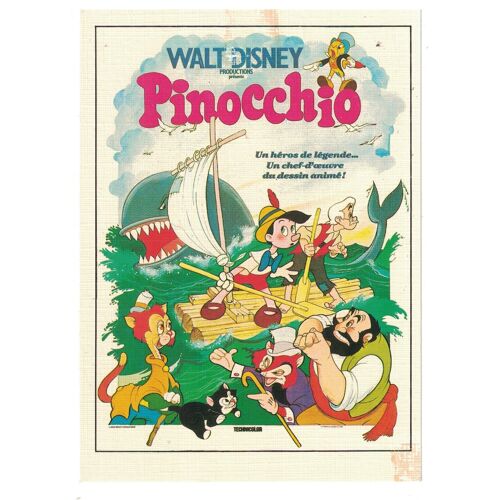 Carte Poqtale Pinocchio