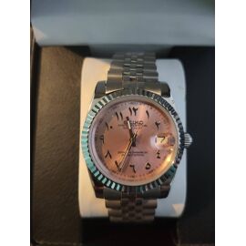 Seiko Mod Datejust Arabic Rose