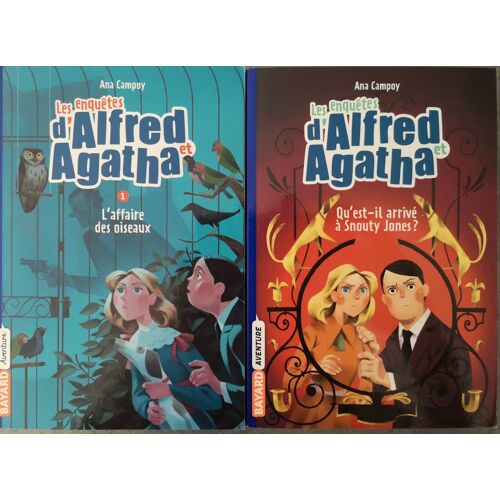 Lot Les Enquêtes D'Alfred Et D'Agatha