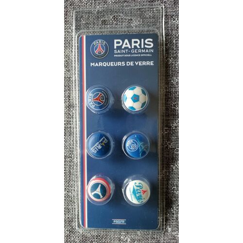6 Marqueurs De Verre Paris Saint-Germain 2016