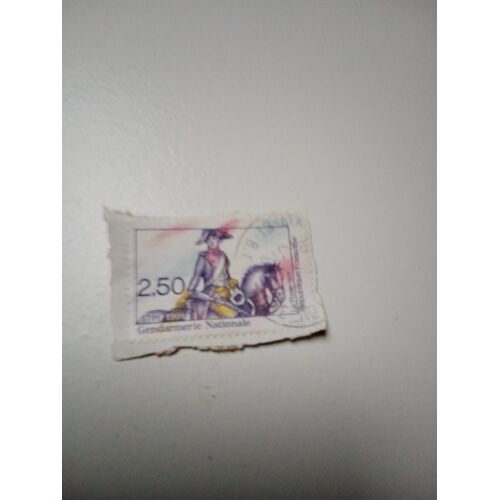 Timbre France Oblitéré 2,50 Yvert N°2702 Bicentenaire De La Gendarmerie Nationale Révolution Française De 1991