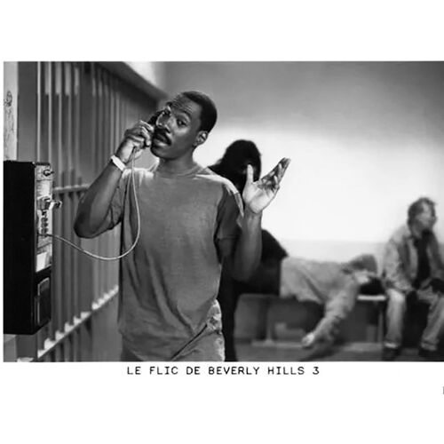 Eddie Murphy, Le Flic De Beverly Hills 3 (Beverly Hills Cop 3) : Photo Argentique Cinématographique - Format 18x24 Cm - De John Landis Avec John Saxon, Hector Elizondo - 1993