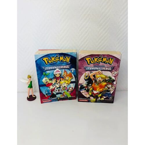 Lot De 2 Mangas Pokémon Diamant & Perle T1 Et T2