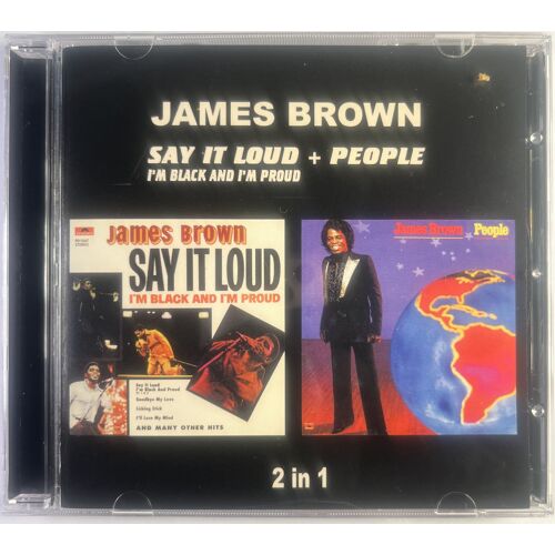 James Brown Cd Say It Loud I'M Black And I'M Proud / People