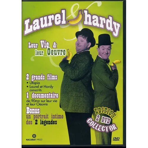 Laurel & Hardy - Leur Vie & Leur ?uvre - 1 Documentaire 90 Mn + 2 Films : Laurel Et Hardy Conscrits & Utopia + Portraits Intimes