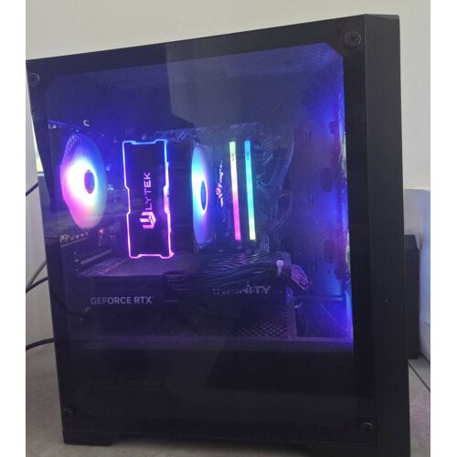 PC Gamer Setup Complet Ryzen 7 5700X + RTX 5060 + Écran MSI 32" 180Hz + Logitech G923 + Périphériques