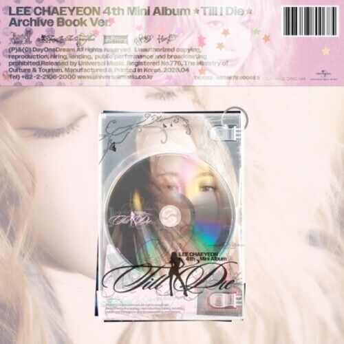Lee Chaeyeon - Till I Die - Archive Book Version [Compact Discs] Asia - Import