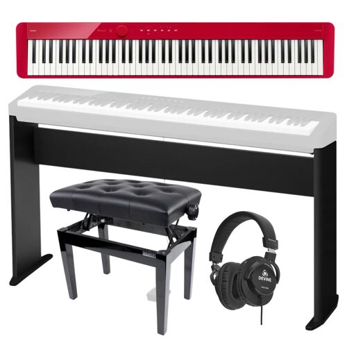 Casio Privia Px-S1100 Rd Pack Débutant Piano Deluxe