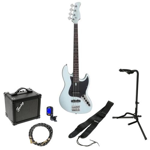 Sire Marcus Miller V3-4 2nd Generation Sonic Blue Pack Débutant Basse Électrique
