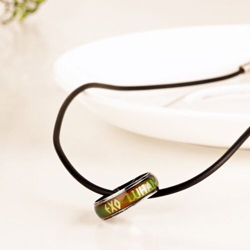 Pendentif Exo Luhan - Bague Thermo-Contact Sur Cordon