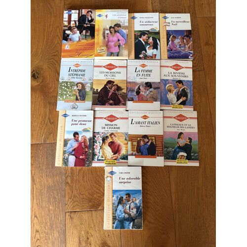 Lot 13 Romans Harlequin Collection Horizon Toutes Époques Romance Amour 