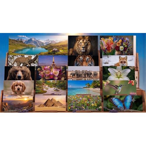 Calendriers La Poste 2027 Animaux-Paysage-Vintage