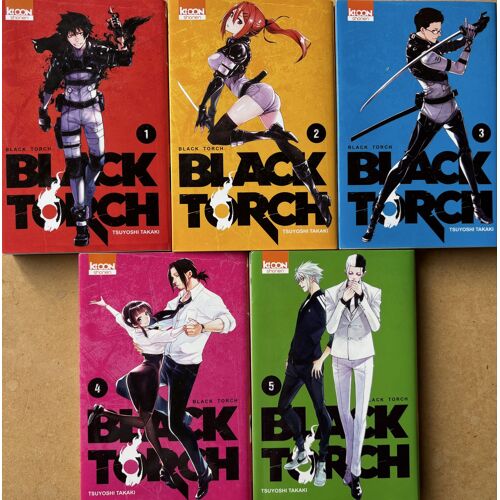 Black Torch Tomes 1 À 5 - Tsuyoshi Takaki