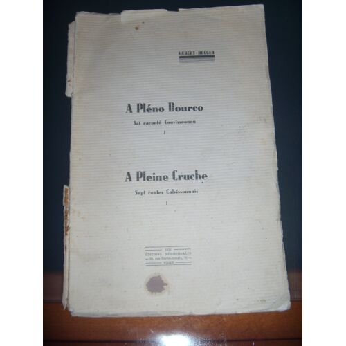 Languedocien: Calvisson: A Pléno Dourco: A Pleine Cruche, 1936